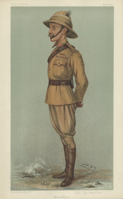 General Sir Ian Standish Monteith Hamilton af Leslie Matthew Ward
