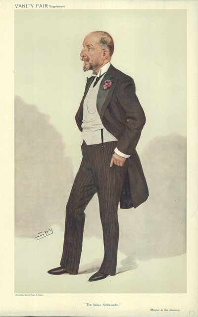 Hans Excellence Marquis di San Giuliano af Leslie Matthew Ward