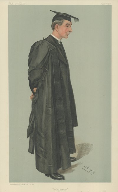 Hubert Burge, rektor i Winchester af Leslie Matthew Ward