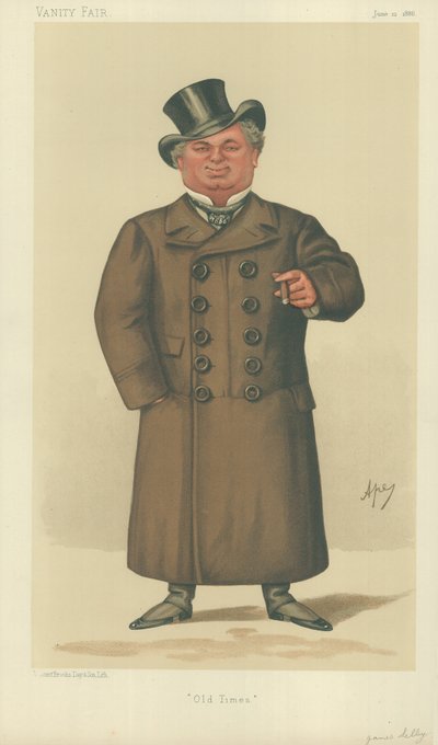 James Selby, Old Times, 12. juni 1886, Vanity Fair tegnefilm af Leslie Matthew Ward