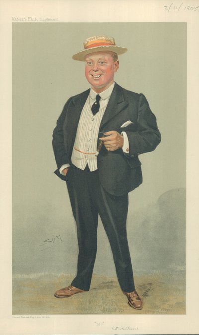 Leo Trevor, Leo, 2. november 1905, Vanity Fair tegnefilm af Leslie Matthew Ward