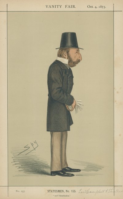 Lord Campbell og Stathenden af Leslie Matthew Ward