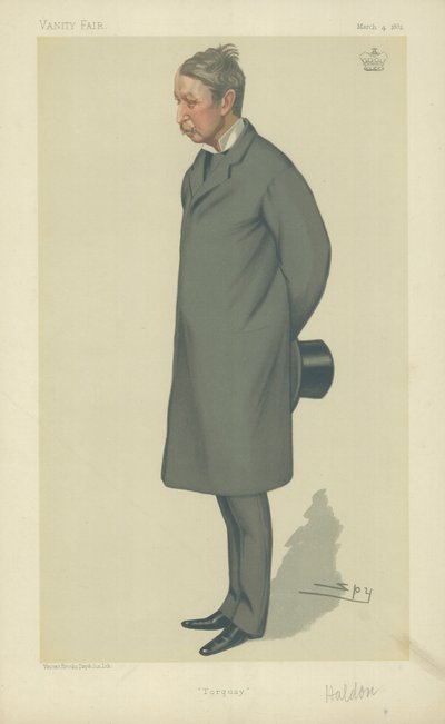 Lord Haldon (Piggy Palk) af Leslie Matthew Ward