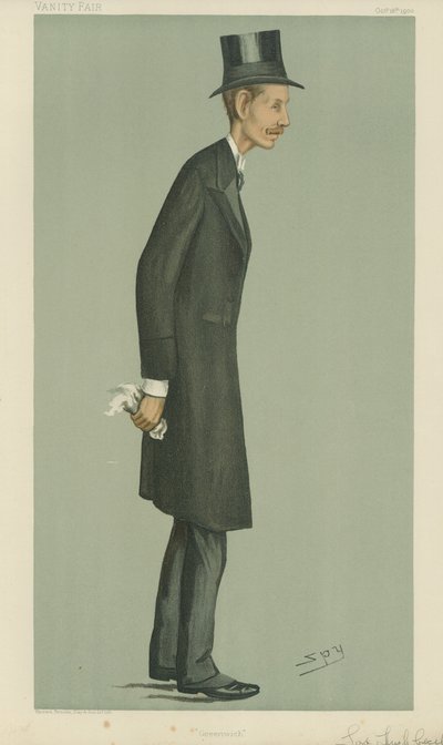 Lord Hugh Cecil af Leslie Matthew Ward