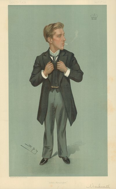 Lord Warkworth, South Kensington, 2. september 1897, Vanity Fair tegneserie af Leslie Matthew Ward