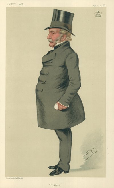 Lord Waveney, Suffolk, 2. april 1881, tegnefilm Vanity Fair af Leslie Matthew Ward