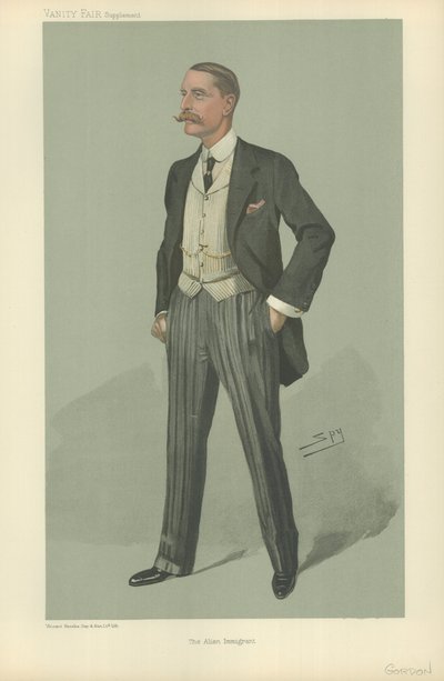 Major William Eden Evans-Gordon af Leslie Matthew Ward