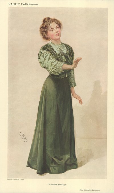 Frøken Christabel Pankhurst af Leslie Matthew Ward
