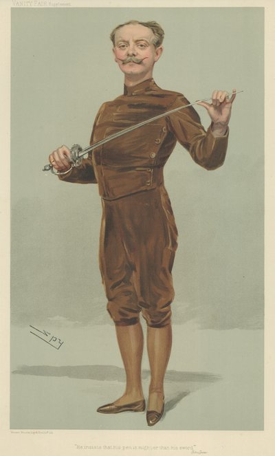 Mr Egerton Castle af Leslie Matthew Ward