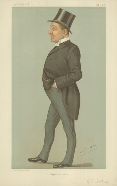 Mr R Burdon Haldane af Leslie Matthew Ward
