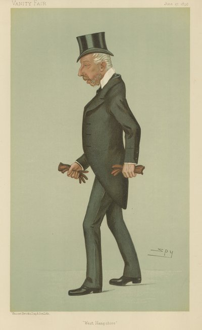 Mr William Wither Bramston Beach af Leslie Matthew Ward