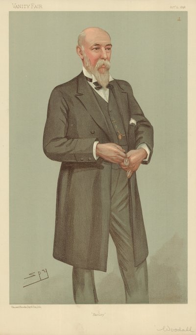 Mr William Woodall, Hanley, 15. oktober 1896, Vanity Fair tegneserie af Leslie Matthew Ward