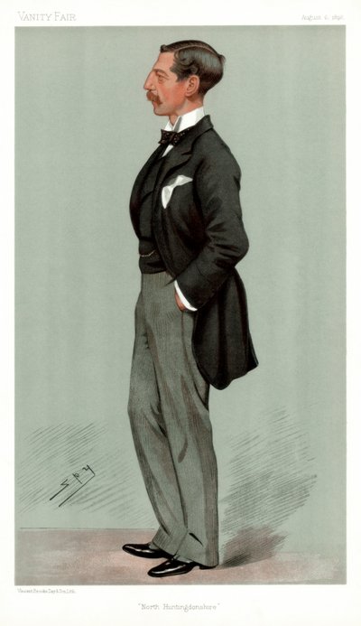 North Huntingdonshire, Ailwyn Fellowes, britisk politiker, 1896. af Leslie Matthew Ward