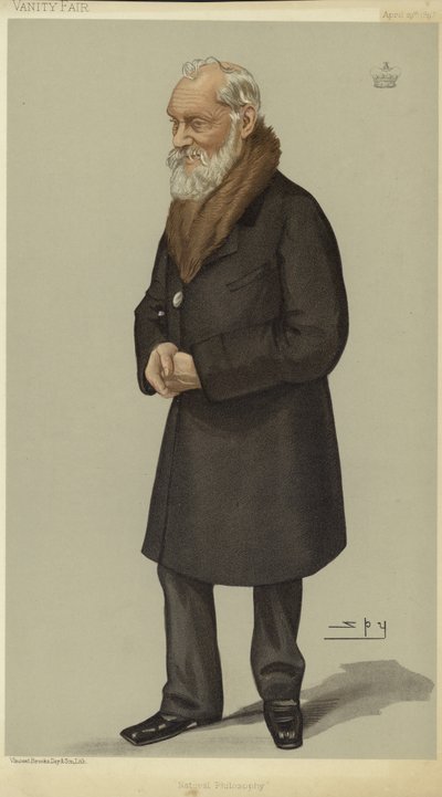 Portræt af William Thomson, Baron Kelvin af Leslie Matthew Ward