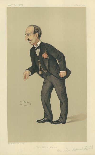 Kontreadmiral Edward Field af Leslie Matthew Ward