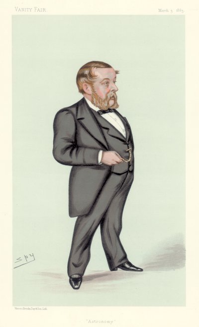 Richard Anthony Proctor, engelsk astronom, matematiker og populærvidenskabelig forfatter, 1883 af Leslie Matthew Ward