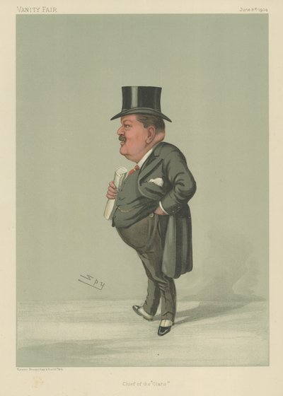 Sir Charles Cayzer af Leslie Matthew Ward