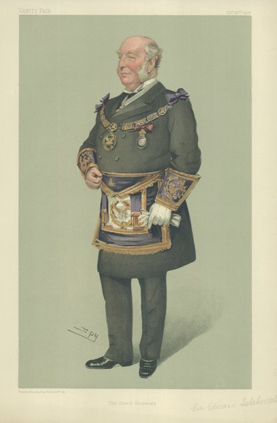 Sir Edward Letchworth af Leslie Matthew Ward