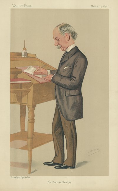 Sir Francis Knollys af Leslie Matthew Ward