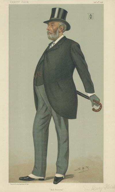 Sir Henry Fletcher af Leslie Matthew Ward