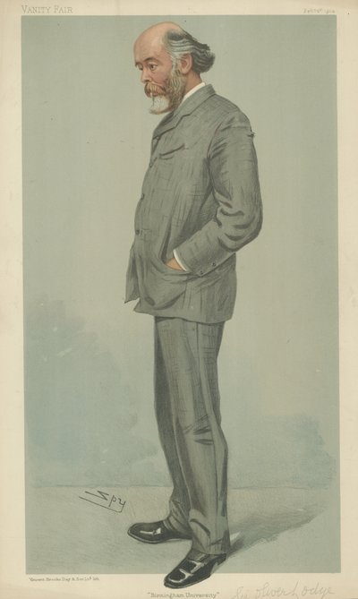 Sir Oliver Joseph Lodge af Leslie Matthew Ward
