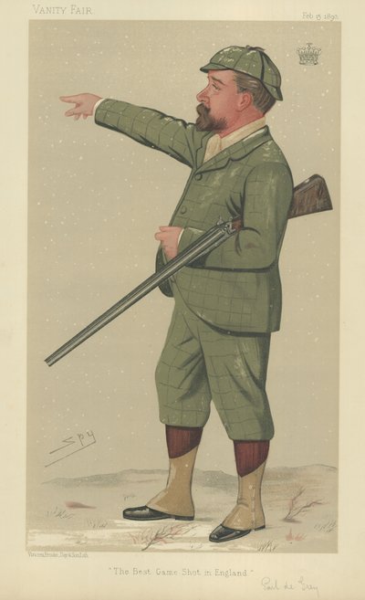 Earl de Grey af Leslie Matthew Ward