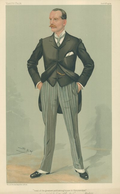 The Hon W F D Smith, leder af det største forlag i kristenheden, 8. december 1904, Vanity Fair tegneserie af Leslie Matthew Ward