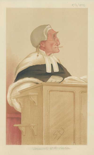 Den ærede Sir Anthony Cleasby af Leslie Matthew Ward