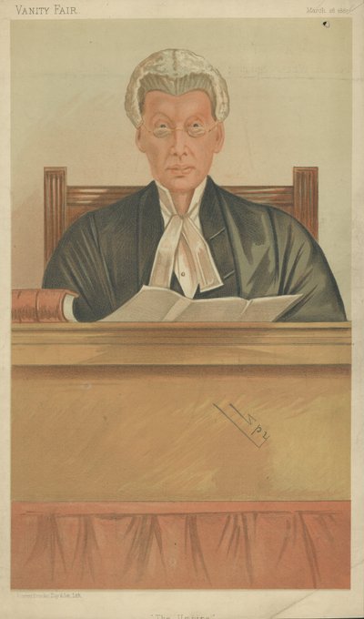 Den ærede Sir J W Chitty af Leslie Matthew Ward