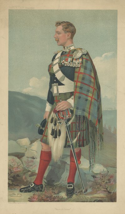 Marquess of Tullibardine (farve litho) af Leslie Matthew Ward