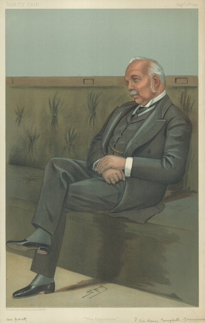 The Right Hon Sir Henry Campbell-Bannerman af Leslie Matthew Ward