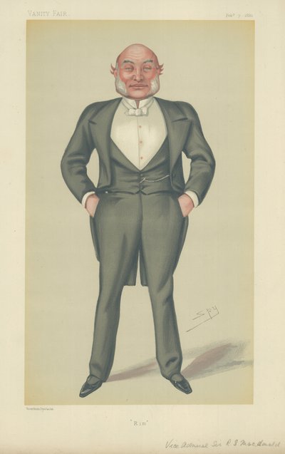 Viceadmiral Sir Reginald John Macdonald af Leslie Matthew Ward