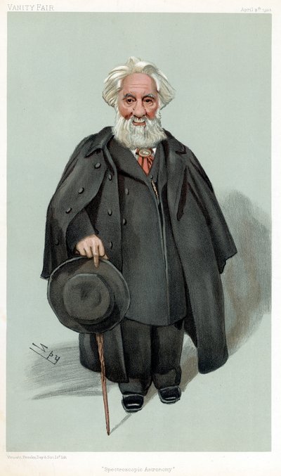 William Huggins, britisk astronom og spektroskopist, 1903 af Leslie Matthew Ward