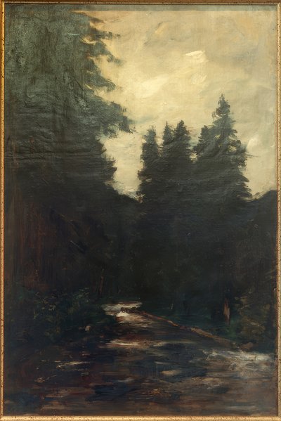 Thüringer landskab af Lesser Ury