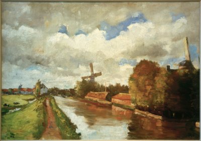 Bevægende skyer af Lesser Ury