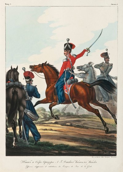 Stabsofficer og Chief Officer for Don Cossacks hær, 1830-1840
