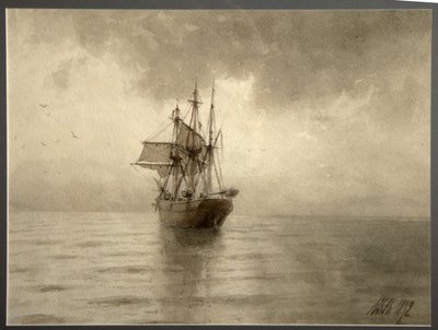 Sejlskib, 1892 af Lev Felixovich Lagorio