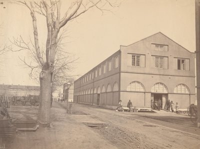 Værksteder på Washington Arsenal, 1858-1859 (foto) af Lewis Emory Walker