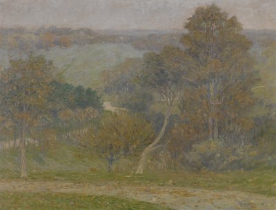 Hill and Hollow, ca. 1896 (olie på lærred) af Lewis Henry Meakin
