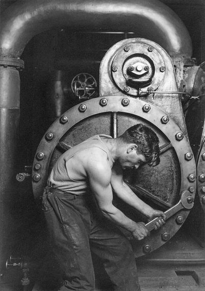 Power House -mekaniker af Lewis Wickes Hine