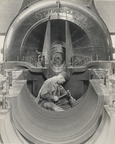 Turbinens hjerte af Lewis W. Hine