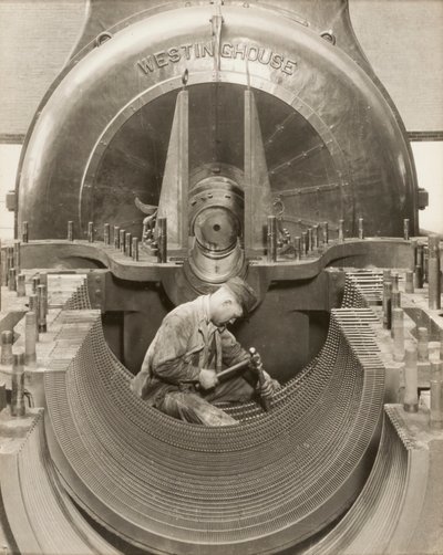 Turbinens hjerte af Lewis W. Hine