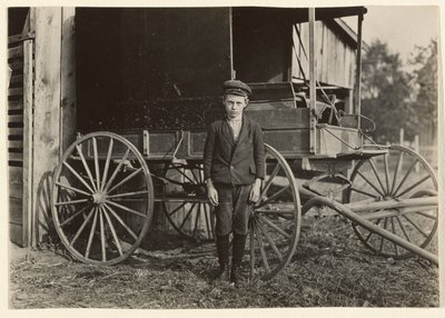 [Orley Shrouce, 10 år gammel, 8 Ozark Mill, Gastonia, North Carolina]. af Lewis W. Hine