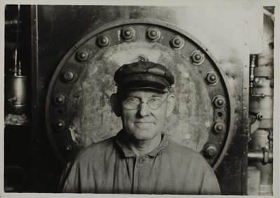 Chef i Power House af Lewis Wickes Hine