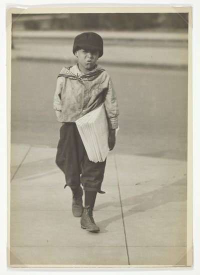 Dannie Mercurio, 150 Schottes Alley, Washington D.C. af Lewis Wickes Hine