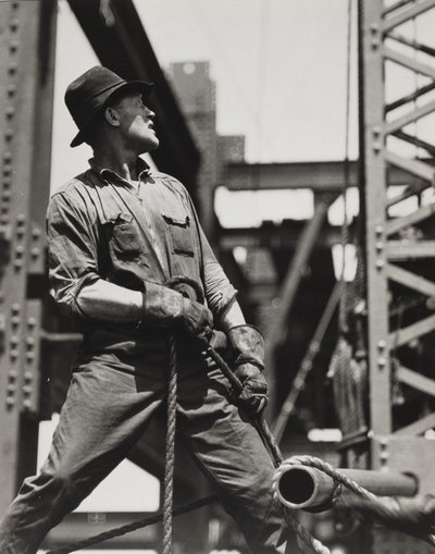 Derrick-Man af Lewis Wickes Hine