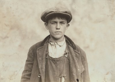 James Donovan - Irsk fejemaskine i Fall River Iron Works af Lewis Wickes Hine