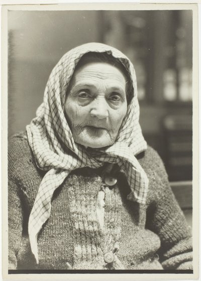 Jødisk bedstemor, Ellis Island af Lewis Wickes Hine