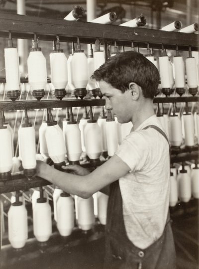 King Philip - Mulespinderi af Lewis Wickes Hine