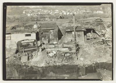 Boligkvarter i "Out-Of-Works" i Patterson, New Jersey af Lewis Wickes Hine